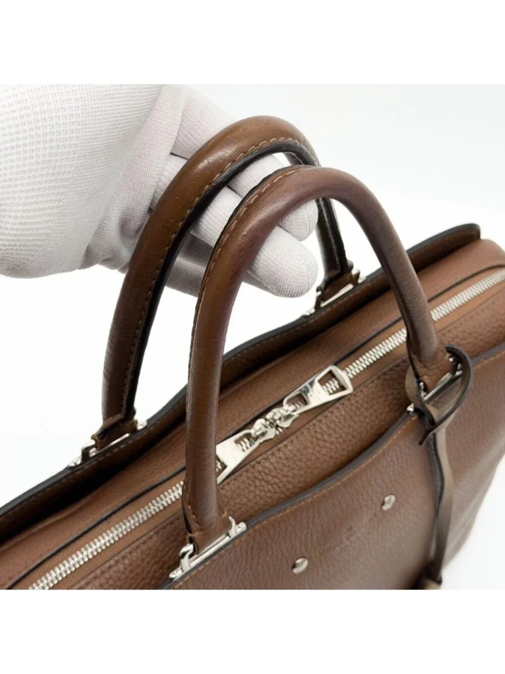 Louis Vuitton Alma de MM Taurillon 2-Way Briefcase